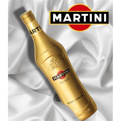 martini dolce gabbana gold